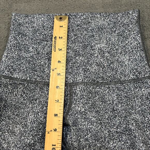 Lululemon Wunder Under Black White High Rise Wide Waistband Leggings Womens Sz 2 - Picture 5 of 8